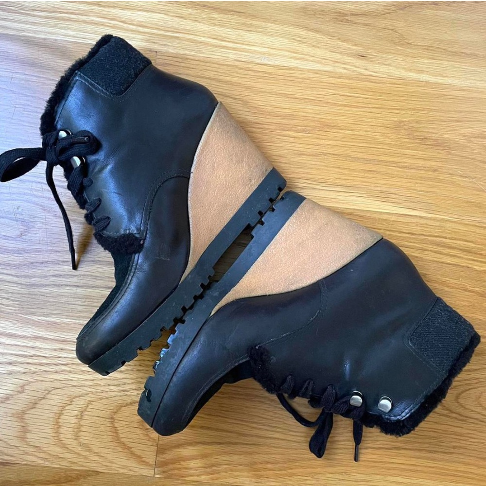 COLE HAAN WEDGE BOOTS